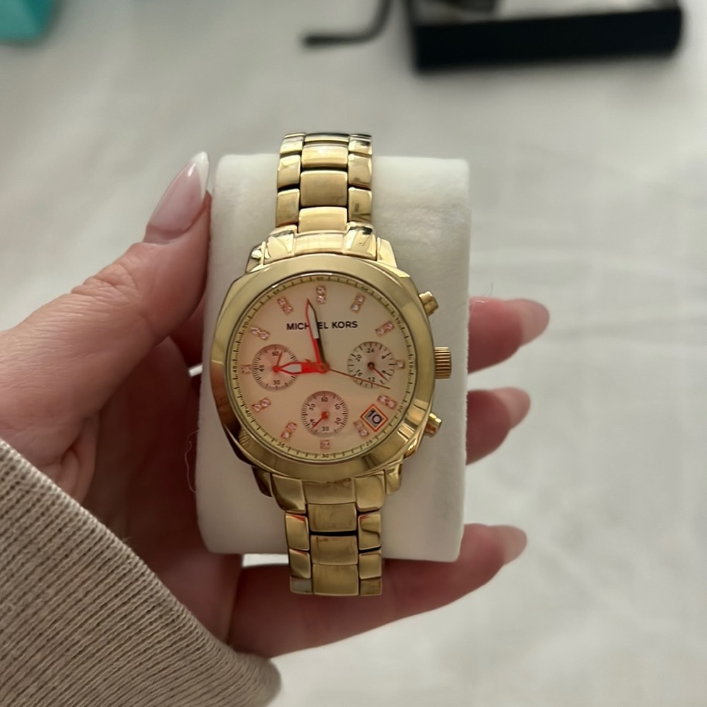 Gold Michael Kors Watch